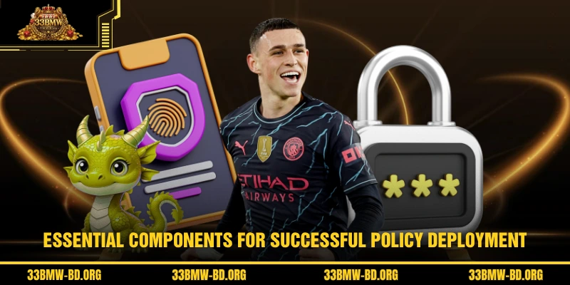 Essential components for successful policy deployment