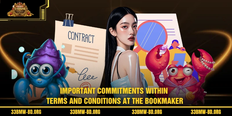 Important commitments within Terms and Conditions at the bookmaker