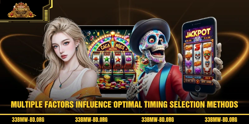 Multiple factors influence optimal timing selection methods