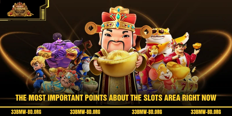 The most important points about the Slots area right now