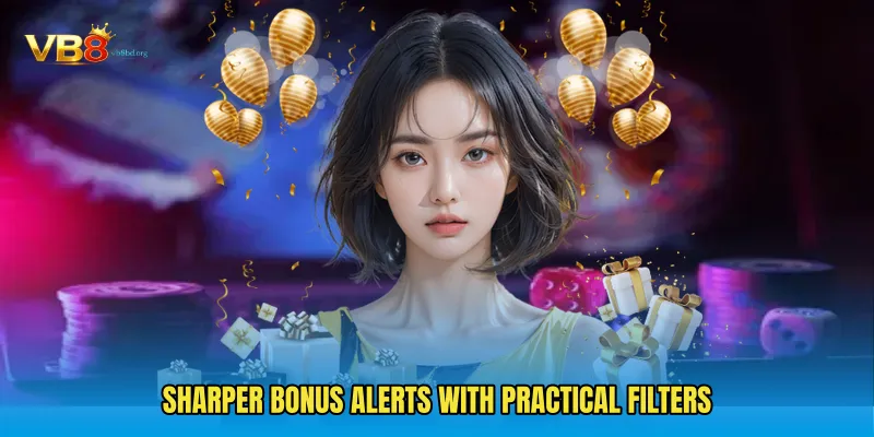 Sharper bonus alerts with practical filters